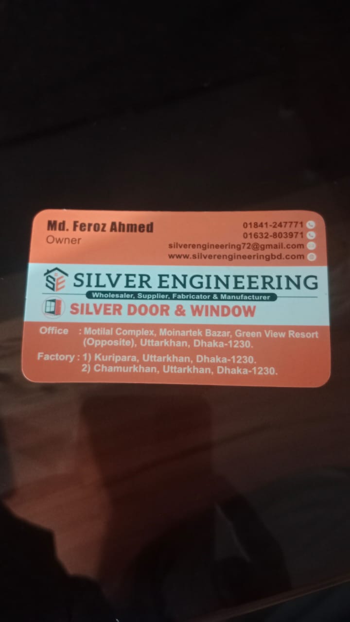 Silver Engineering Business Card